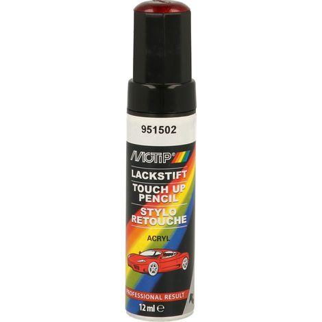 Pinceau Retouche Kompakt 951502 Rouge Metallise 12 Ml Motip