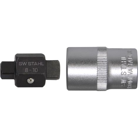 SW-Stahl 03000SB Öldienst-Einsatz, Renault/Peugeot, 8 und 10 mm, 4-Kant
