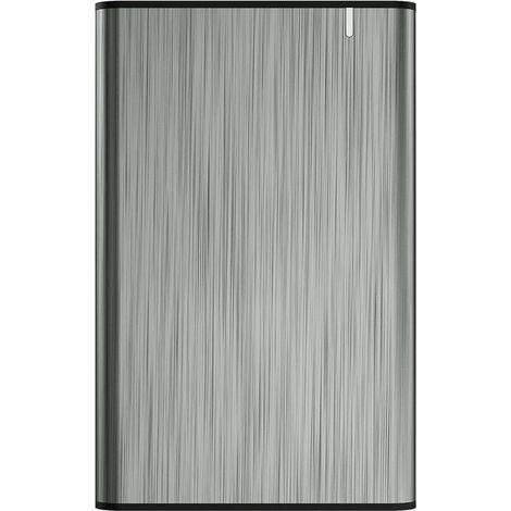 Caja Externa para Disco Duro de 2.5 Aisens ASE-2525GR/ USB 3.1/ Sin tornillos (1/4)