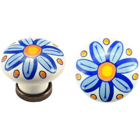 POMOLO PORCELLANA TONDO C/BASE F/28 31X26 MM 25 PZ