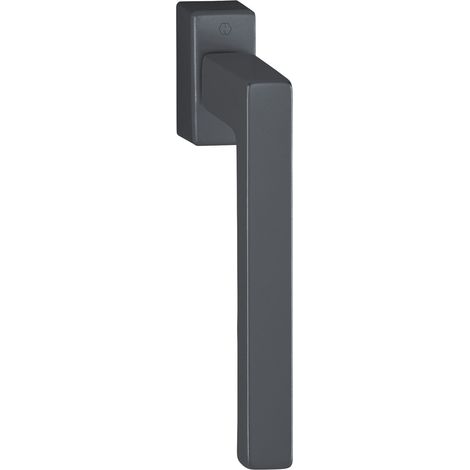 HOPPE Parallel-Schiebe-/Kipp-Griff TOULON Secustik, Aluminium schwarz matt (1/5)