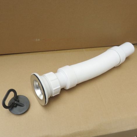 Washing machine drain hose 40, 50, plastic drain hose, expandable drain hose (1/5)