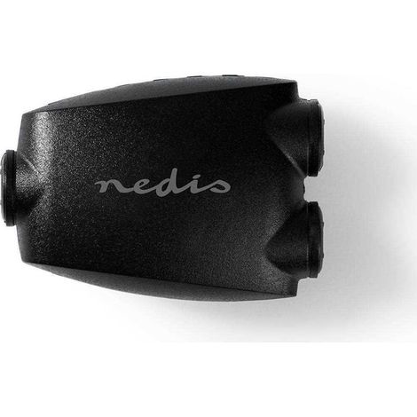 Adaptador toslink toslink mujer 2x toslink hembra divisor abs negro 1 pc ampolla