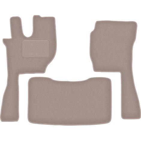 Alfombrillas de terciopelo para coche: Volvo FH16 - 4.ª generación, automático (2012-) color beige. (1/5)