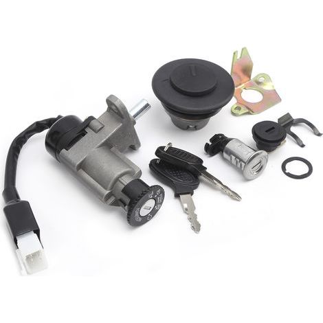 Ensemble de commutateur d'allumage à 4 fils pour scooter à gaz 50 cc 150 cc 139QMB GY6, nouveauté pour cyclomoteur chinois (1/5)