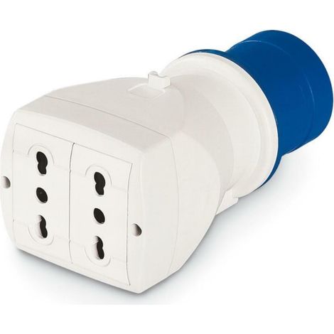 Scame adattatore iec309-domestico italiana biv 2 610.370