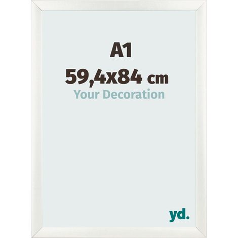 yd. - Cadre photo A1 59.4x84 - Blanc Patine - MDF - Pisa (1/5)
