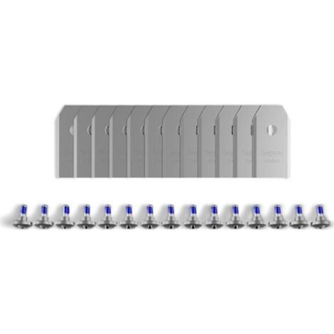 Navimow lames de rechange Plus (12 pièces), accessoire pour robot tondeuse Navimow i105E, i108E, i205 AWD, i208 AWD, i208 LiDAR, i215 LiDAR, i220 LiDAR (1/4)