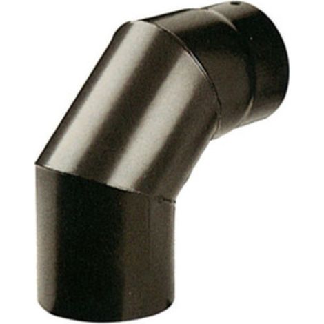 GOMITO PLUS PORCELLANATO 90 D 16 CM NERO OPACO