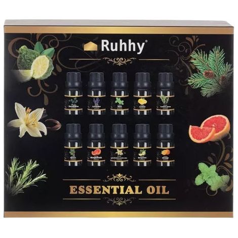 Huile essentielle - lot de 10 pcs 15ml ruhy 21938 (1/5)