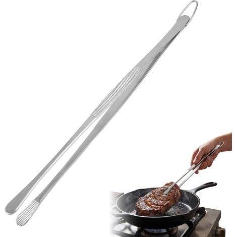 30,5 cm lange Küchenzange aus Edelstahl, Kochzange (1/5)