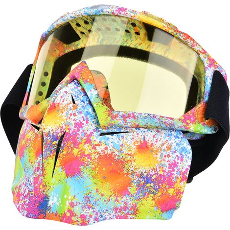 Outdoor-Radbrille, beschlagfrei, winddicht, Schutzmaske, Augenschutz, gelb (1/5)