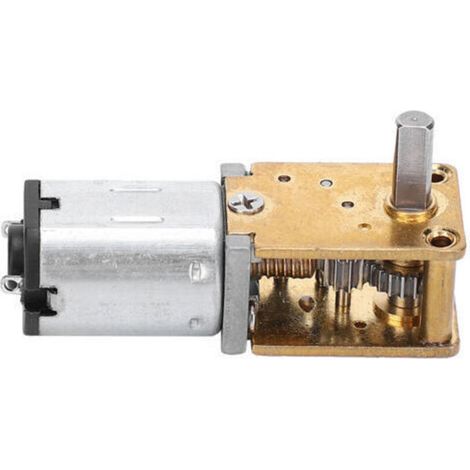 Mini moteur à engrenages, Micro réducteur à vis sans fin, brosse, moteurs à courant continu, appareils électroniques 1218GEN20 (DC3V 30 tr/min) (1/3)
