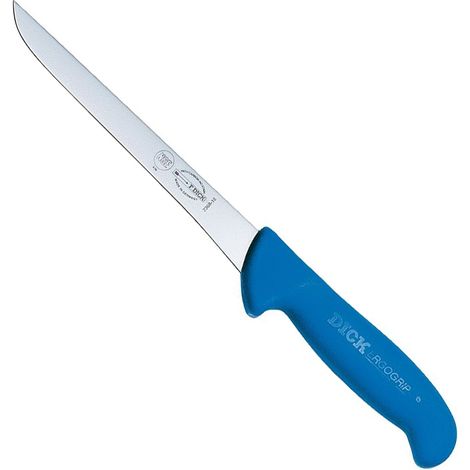 Coltello da disosso 18 cm dritto stretto duro da macellaio con impugnatura ergonomica (1/5)