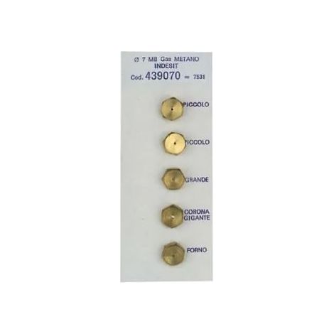 Universeel - gicleurs gaz naturel glem gas 6 mb - - 8014025027029