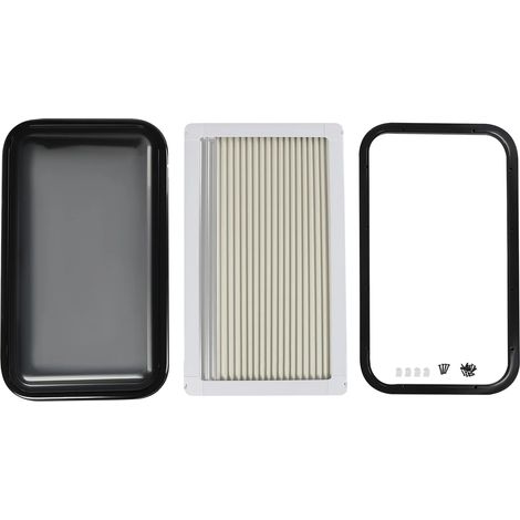 Ventana para autocaravana, función de ventilación, diseño con mosquitera, tal como se muestra en la imagen. (1/2)