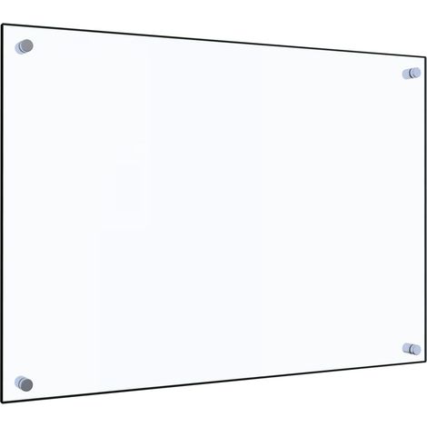 Dosseret de cuisine Fond de hotte / Transparent 70 x 50 cm Verre trempé (1/3)