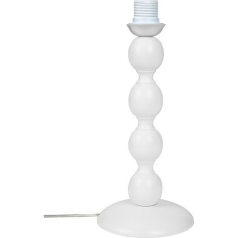 Lampada da tavolo Laguna  legno naturale bianco (1/3)
