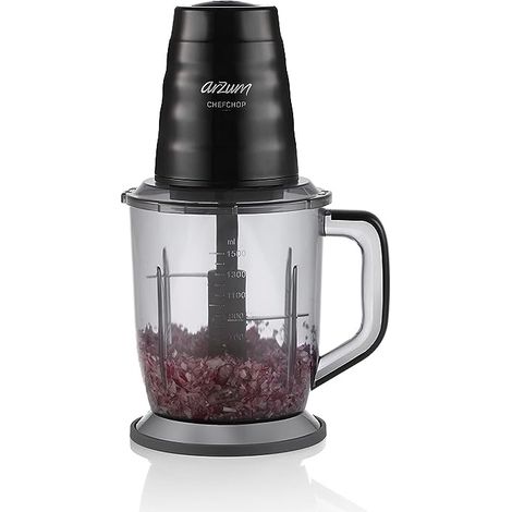 Arzum AR1161 Chefchop Chopper S-Klingen Chopper-Effekt 1,5l Schwarz