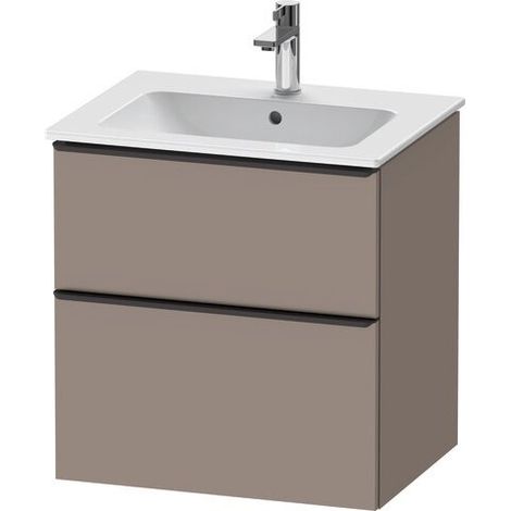 DURAVIT DE43610BD430000 D-Neo WTUWH Meuble 610x462x625 sans miroir Mt