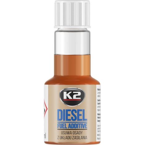 Additif de nettoyage pour injecteurs diesel K2 50 ml (1/5)