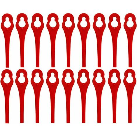 [NON UTILIZZATO] 100 lame di ricambio compatibili con il tagliacapelli IKRA IART 2520, lame in nylon per IAT 20-1M
