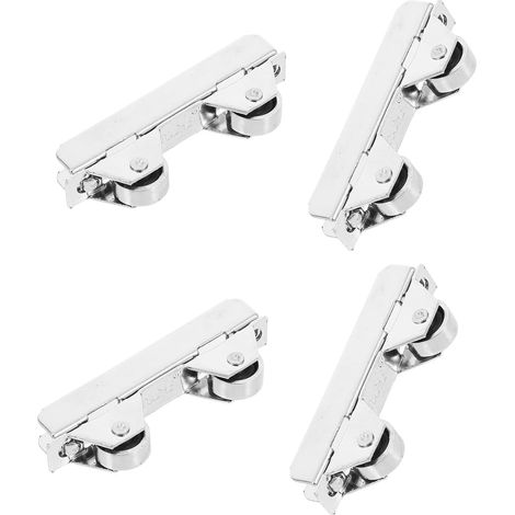 CCYKXA4pièces Roulettes de Rechange pour Portail Coulissant Roulettes pour Porte Coulissante Poulies pour Portes et Fenêtres Coulissantes (1/5)