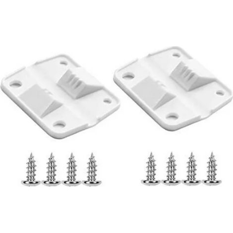 2 Lot Charnière en plastique, avec vis, pour glacière de remplacement, usage universel (1/5)