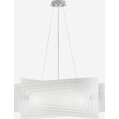 Pendelleuchte aus Glas, 4-flammig, Concept (1/3)