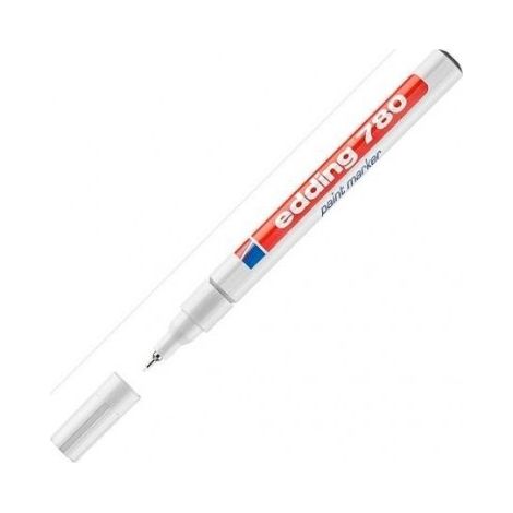 Dauermarker Edding 780 Weiß 10 Stück