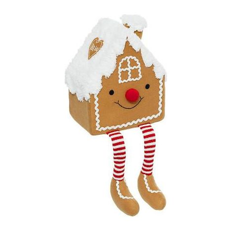 Lebkuchenhaus Figur 20x13x43 cm braun AUS POLYESTER (1/2)