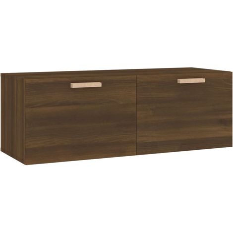 Maison Exclusive - Mobile Pensile Rovere Marrone 100x36,5x35 cm Legno Multistrato