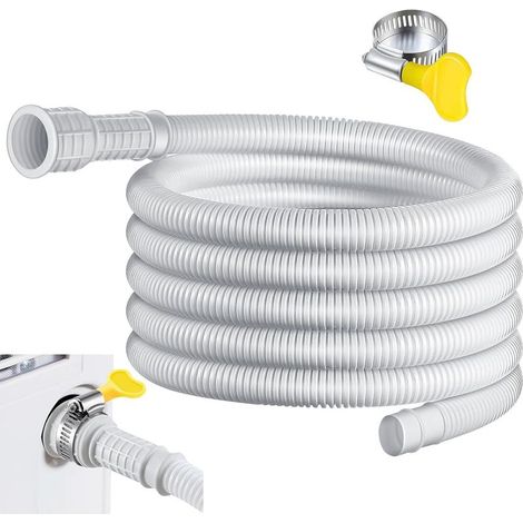 Tuyau d'évacuation pour climatiseurs-Tuyau flexible de condensation 15-25 mm pour climatiseurs split, longueur 0.5mTuyau d'extension de climatisation (1/5)