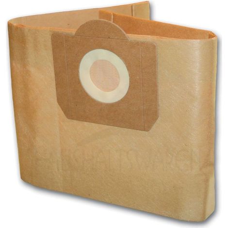 5 – Staubsaugerbeutel – Mehrlagiges Papier – Effiziente Filtration – Kompatibel mit Rowenta Bully RU 01 bis RU 06 – Beige – Standard (1/3)