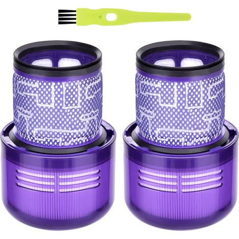 2 Stück Filter für Dyson V11 Absolute Animal V15 Detect SV14 SV22 Extra Pro Torque Drive Akku Staubsauger, Hepa Ersatzfilter Ersetzen Sie 970013-02