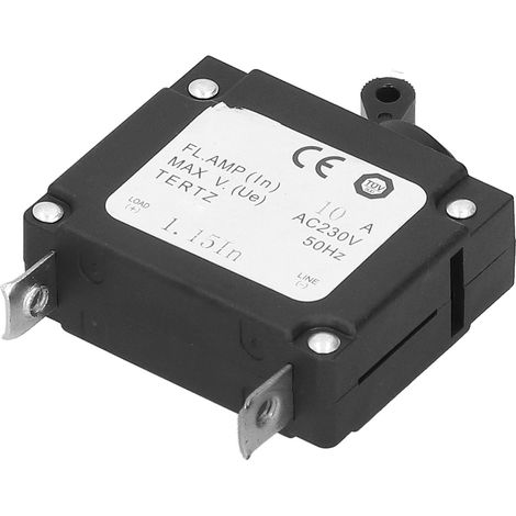 Lot de 2 disjoncteurs de protection contre les fuites de courant, compatibles avec les groupes électrogènes à essence 168F/170F de 2 à 3 kW. (1/5)