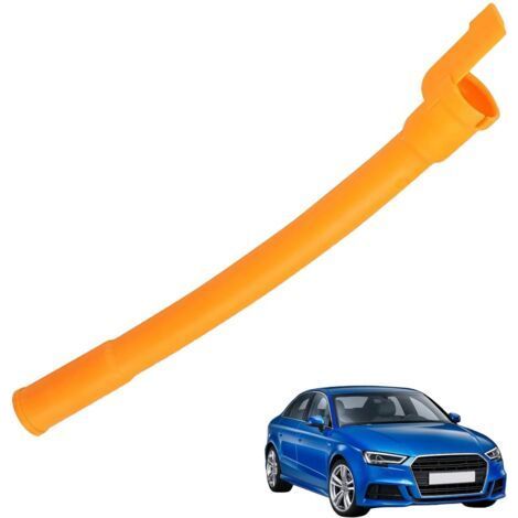 Entonnoir de Guidage pour Jauge d'Huile 038103663,Tube de Rechange pour Moteur Automobile 1.9TDI Compatible avec VW Bora Golf Jetta Passat Seat Skoda,pour Audi A3 A4 A6,Orange (1/5)