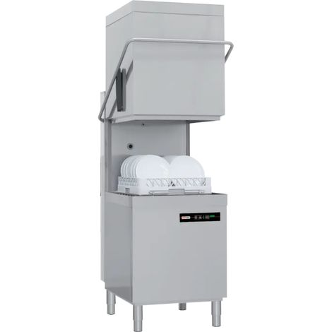 Lave-vaisselle à capot revêtement simple 50x50 - 400 V REDFOX - QQI 102 - REDFOX