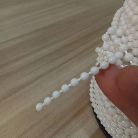 Fermeture éclair circulaire à perles, circonférence 3,5 mètres, POM 4,56, accessoires à persiennes verticales, chaîne continue. (1/5)