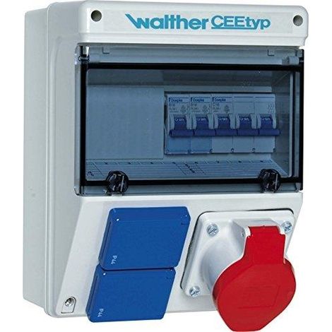 WALTHER COMBINATION WORKS 6920113 CEE STECKDOSEN COMBINATION STECKDOSEN 4015609090785