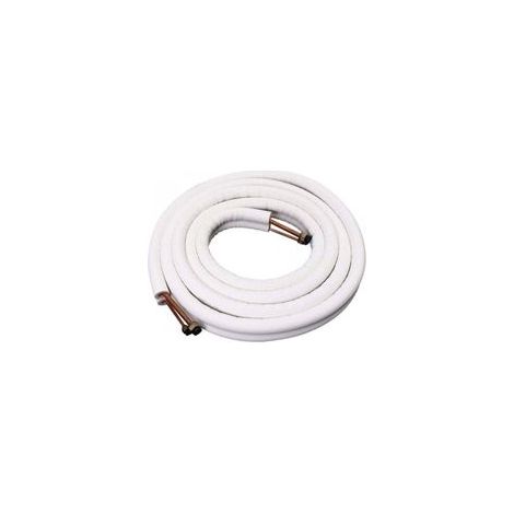 Tuyau En Cuivre Isolé 1/4 '' 3/8 '' Climatiseur Tuyaux Raccords Paire Tube De Bobine - 4M (1/4)