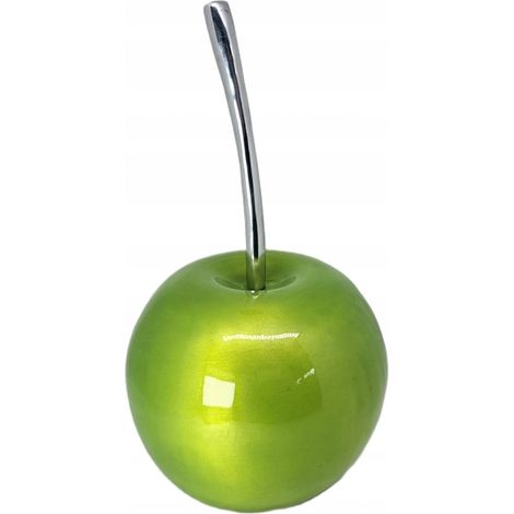 Decorazione in metallo color verde ciliegia (1/5)