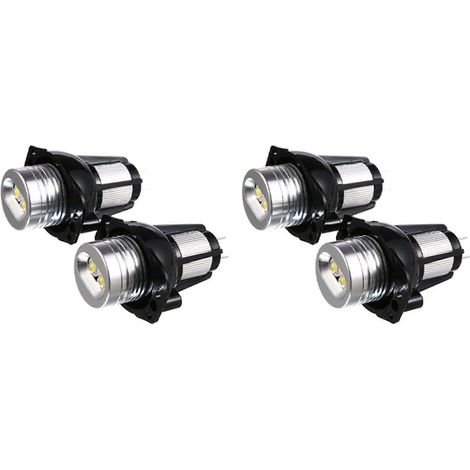 4 ampoules LED Angel Eye Halo 20W pour feux de position BMW E90 E91 (1/5)
