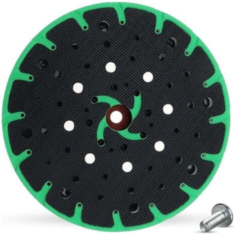 Plateau Ponçage 150 mm Compatible Ponceuse Excentrique Aspiration Poussière Festool Rotex ETS