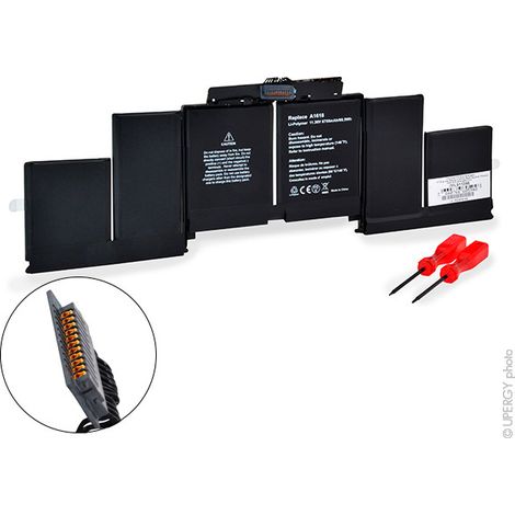 NX - Batterie ordinateur portable 11.36V 8755mAh - A1618 (1/2)