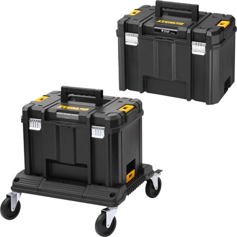 DeWalt DWST1-71229 Carro con ruedas TSTAK + 2x DWST1-71195 Maleta TSTAK VI (1/5)
