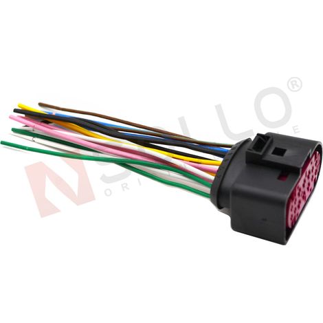 Sollo Kabelreparatursatz Zentralelektrik für VW SKODA SEAT AUDI 3C0973737 für OCTAVIA II A1 ROOMSTER SUPERB II GOLF IV A3 OCTAVIA I FABIA II