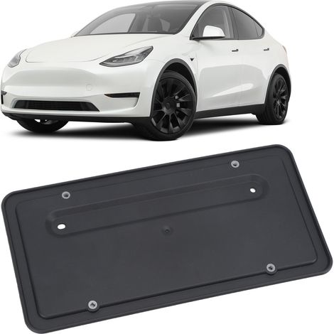 (T04) Plaque d'immatriculation arrière américaine Tesla, compatible avec Tesla Model Y 2020-2023, référence 1096844-00-B (1/5)