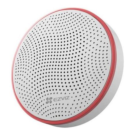 Ezviz EZVCST9C T9C Drahtlose Außensirene 90-105 dB zur Kombination mit der Steuereinheit A3 Weiß Rot