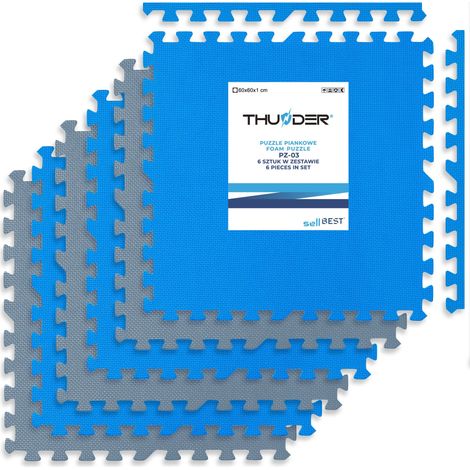 Tapis de puzzle en mousse pour exercices Thunder® PZ-03 (1/5)
